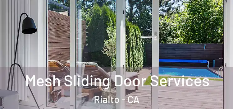 Mesh Sliding Door Services Rialto - CA